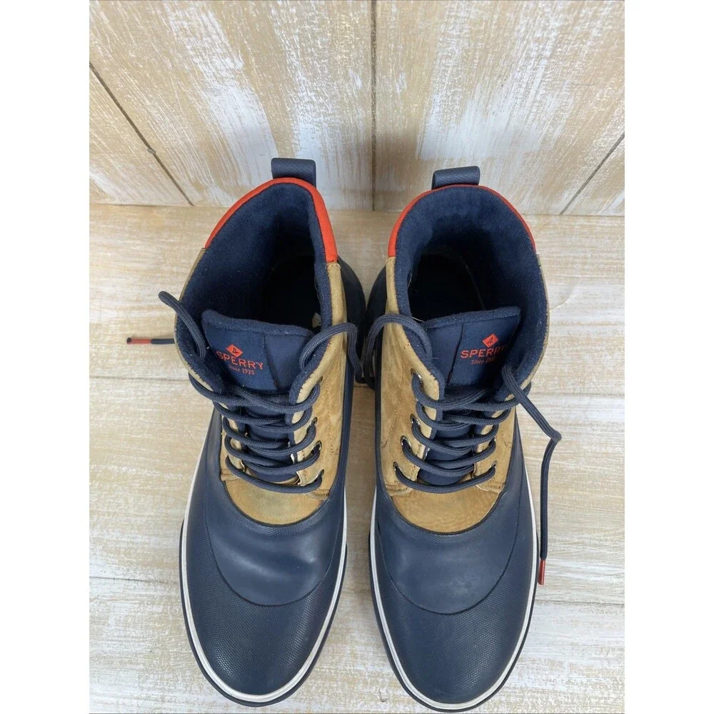 Sperry Men's Cutwater Deck Topsider Boot Thinsulate Waterproof Sz US Size 12M